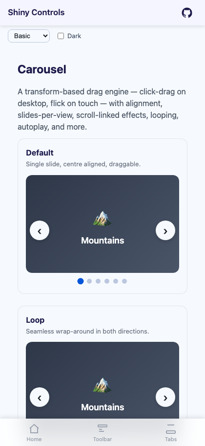 Default on Blazor