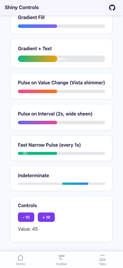 Indeterminate and pulse on Blazor