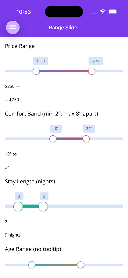 RangeSlider
